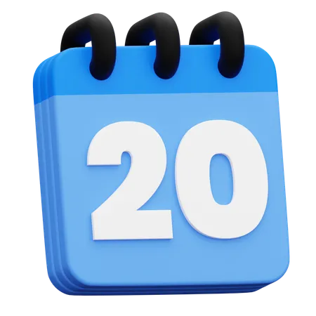 Calendar  3D Icon