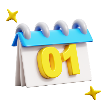 Calendar  3D Icon