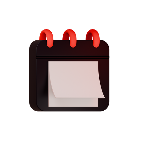 Calendar  3D Icon