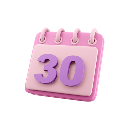 Calendar  3D Icon