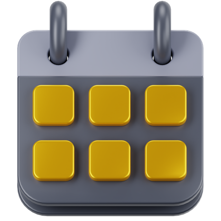 Calendar  3D Icon