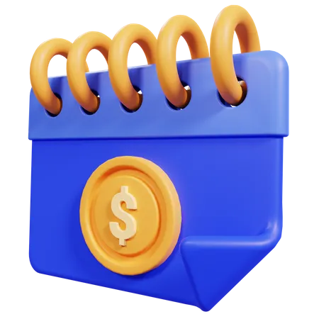 Calendar  3D Icon