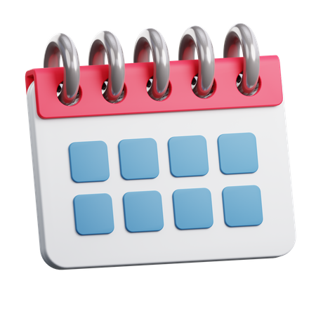 Calendar  3D Icon