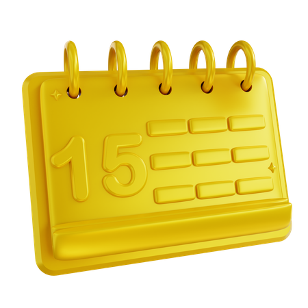 Calendar  3D Icon