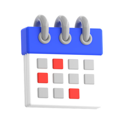 Calendar  3D Icon