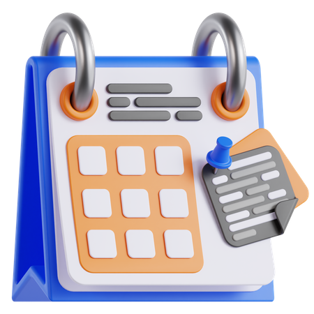 Calendar  3D Icon