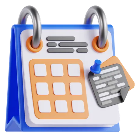 Calendar  3D Icon