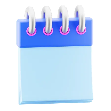 Calendar  3D Icon