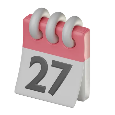 Calendar  3D Icon