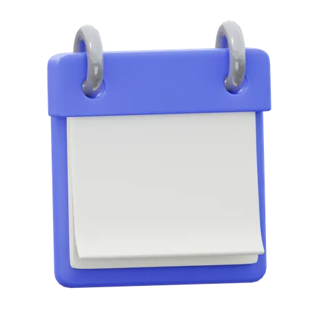 Calendar  3D Icon