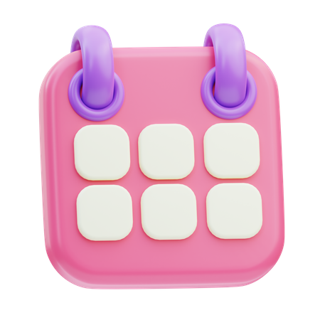 Calendar  3D Icon