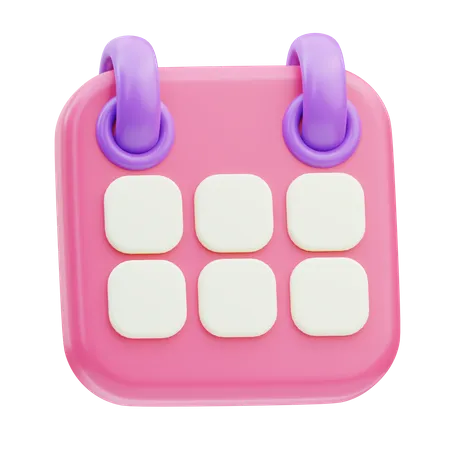 Calendar  3D Icon