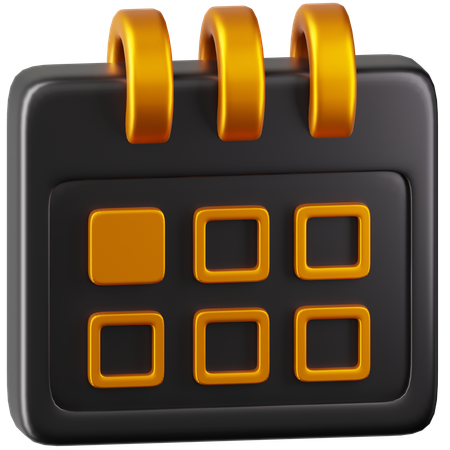 Calendar  3D Icon