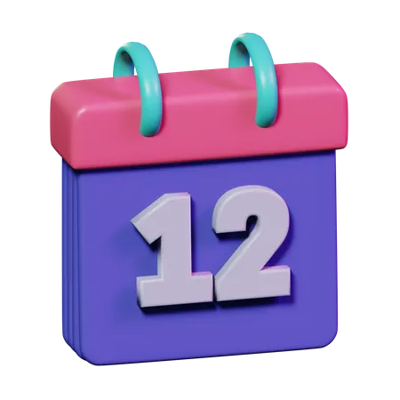 Calendar  3D Icon