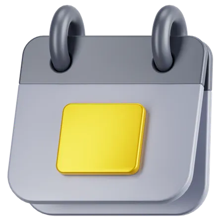 Calendar  3D Icon