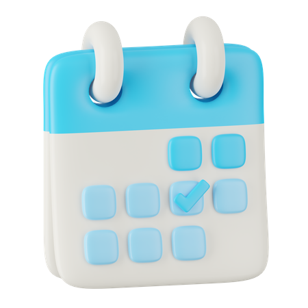 Calendar  3D Icon