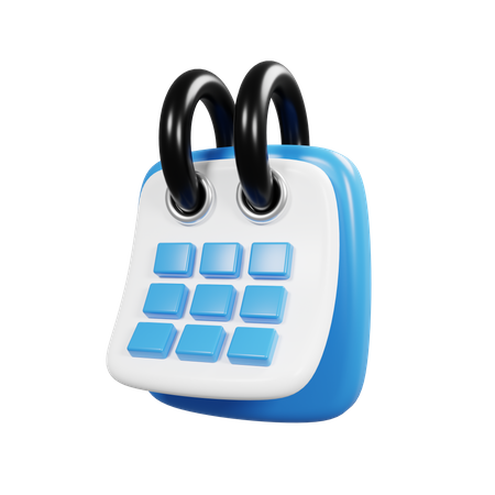 Calendar  3D Icon