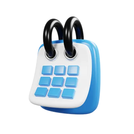 Calendar  3D Icon