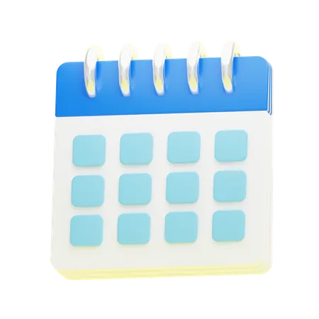 Calendar  3D Icon