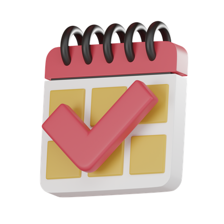 Calendar  3D Icon