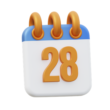 Calendar  3D Icon