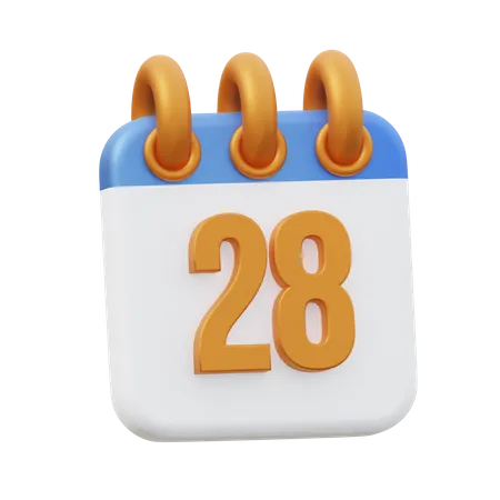 Calendar  3D Icon