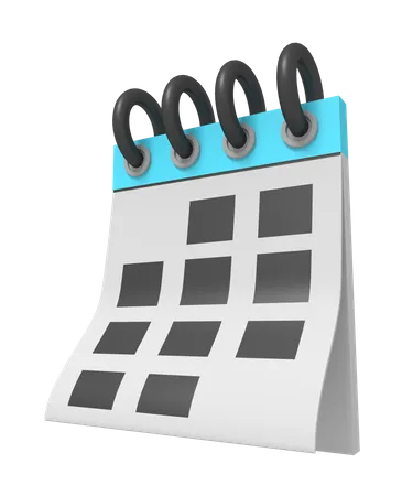 Calendar  3D Icon