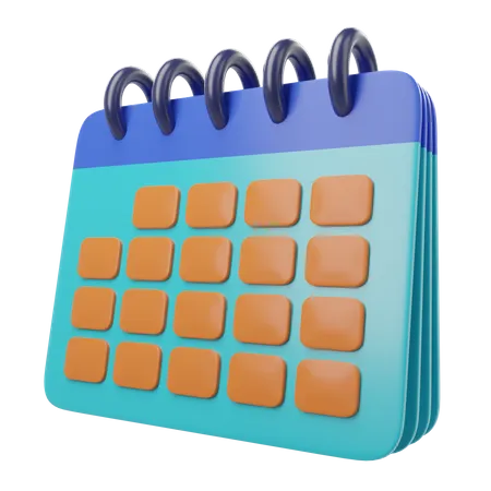 Calendar  3D Icon