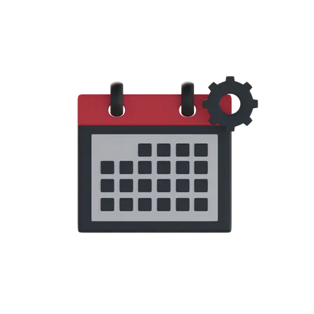 Calendar  3D Icon