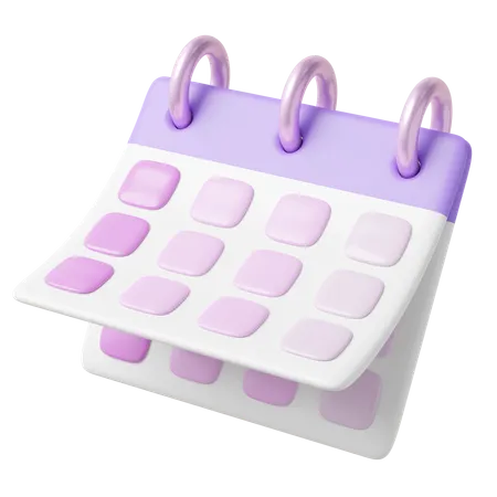 Calendar  3D Icon