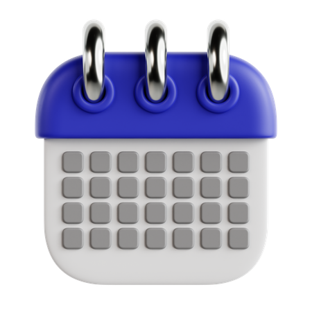 Calendar  3D Icon