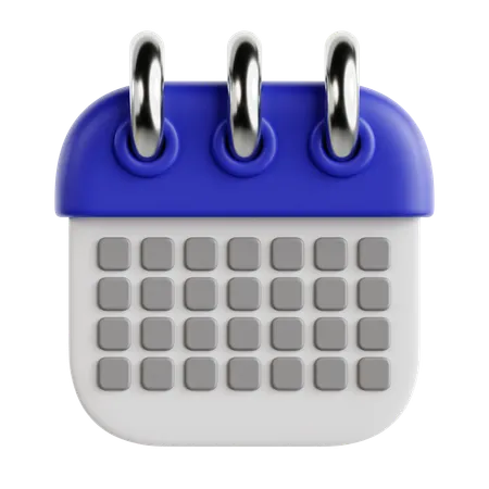 Calendar  3D Icon