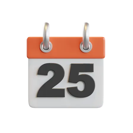 Calendar  3D Icon