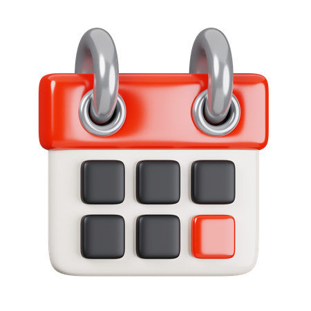 Calendar  3D Icon