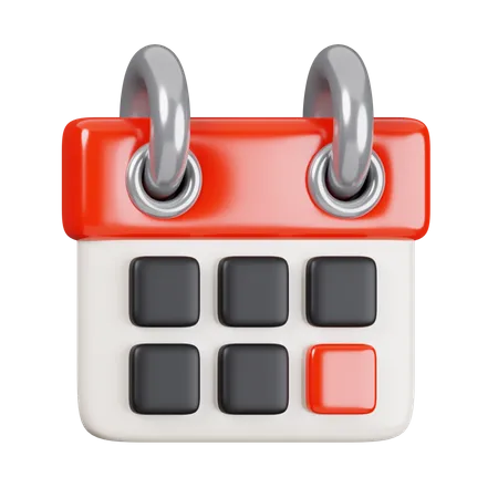 Calendar  3D Icon