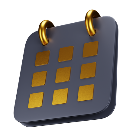 Calendar  3D Icon