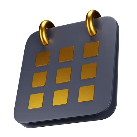 Calendar  3D Icon