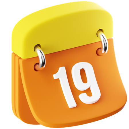 Calendar  3D Icon