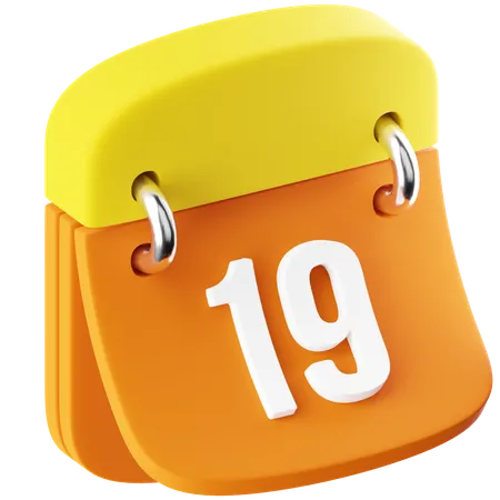 Calendar  3D Icon