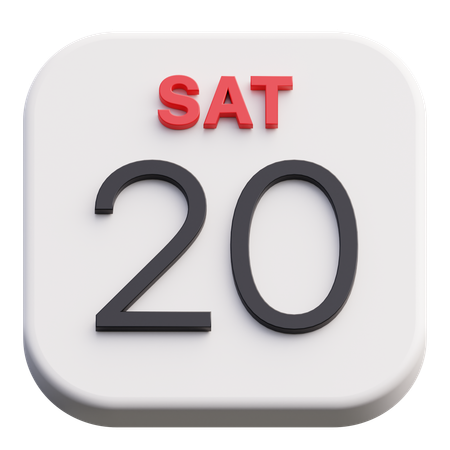 Calendar  3D Icon