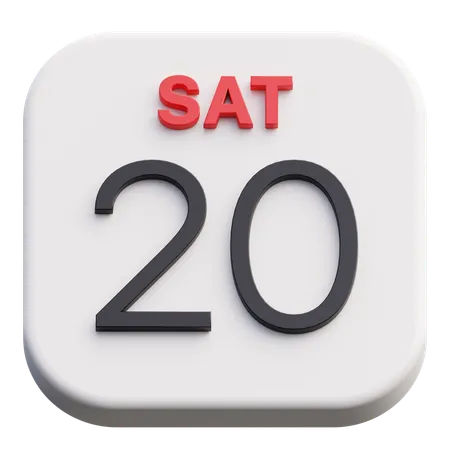 Calendar  3D Icon