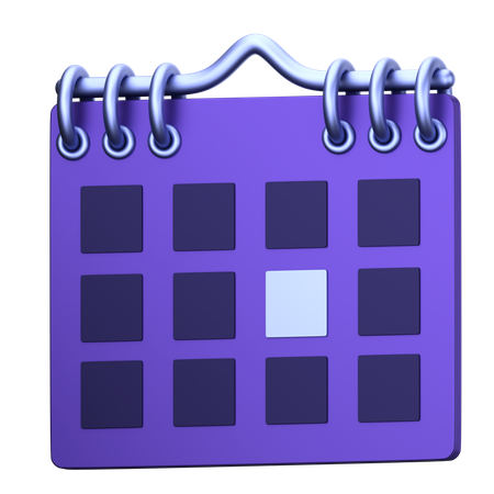 Calendar  3D Icon