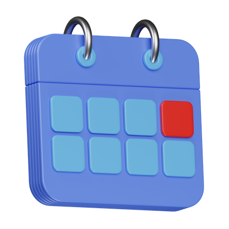 Calendar  3D Icon