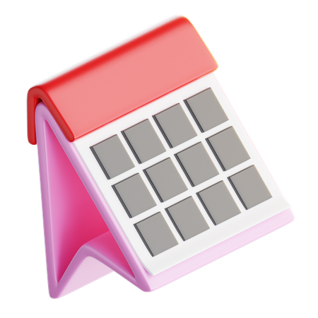 Calendar  3D Icon