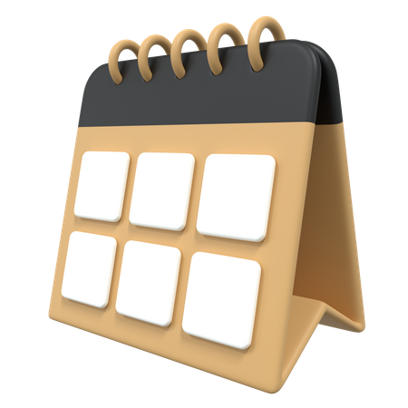 Calendar  3D Icon