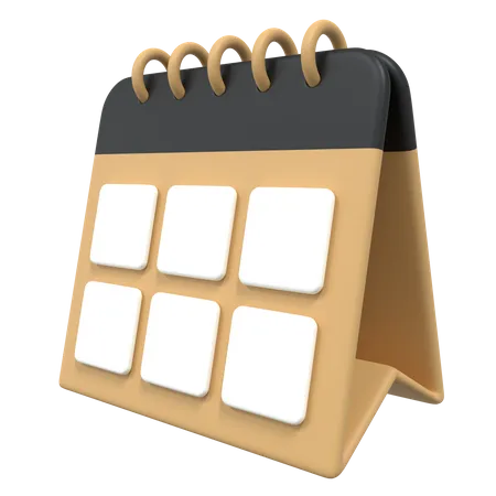 Calendar  3D Icon