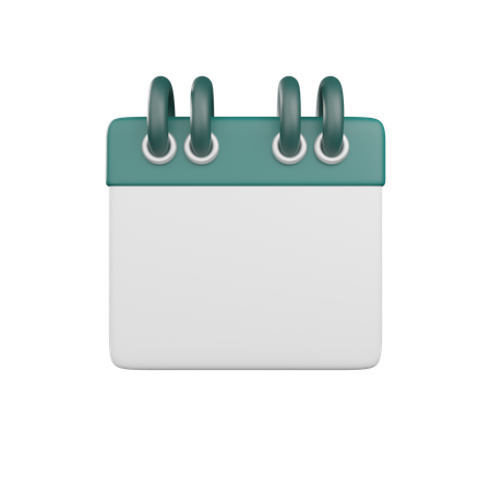 Calendar  3D Icon