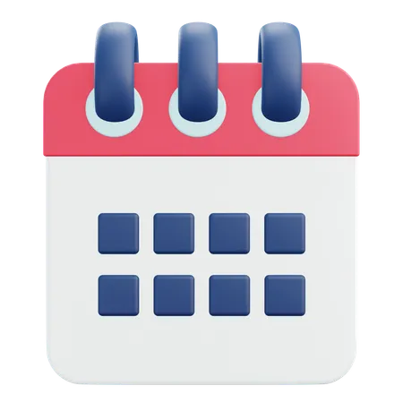 Calendar  3D Icon