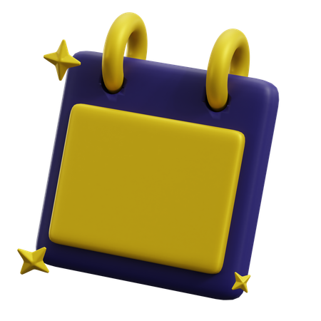 Calendar  3D Icon