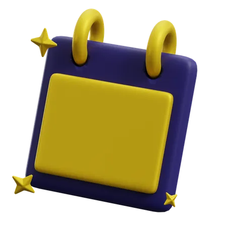 Calendar  3D Icon